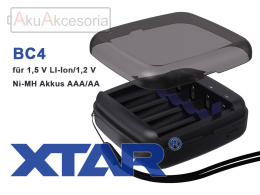 Xtar BC4 - Ładowarka i Power bank do akumulatorów AA i AAA 1,5V i 1,2V