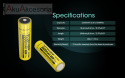 Nitecore Akumulator 18650 - 3600mAh 3,6V - 3,7V NL1836