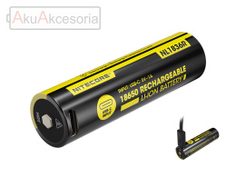 Nitecore Akumulator 18650 - 3600mAh 3,6V NL1836R z USB-C