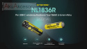 Nitecore Akumulator 18650 - 3600mAh 3,6V NL1836R z USB-C