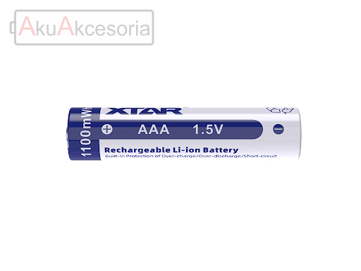 Akumulatorek AAA XTAR 1.5V Li-ion